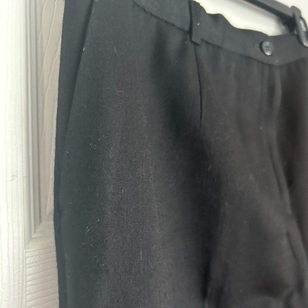 Pendleton Lined women’s Dress Pants | Virgin Wool | Black | size 12 - Picture 3 of 8